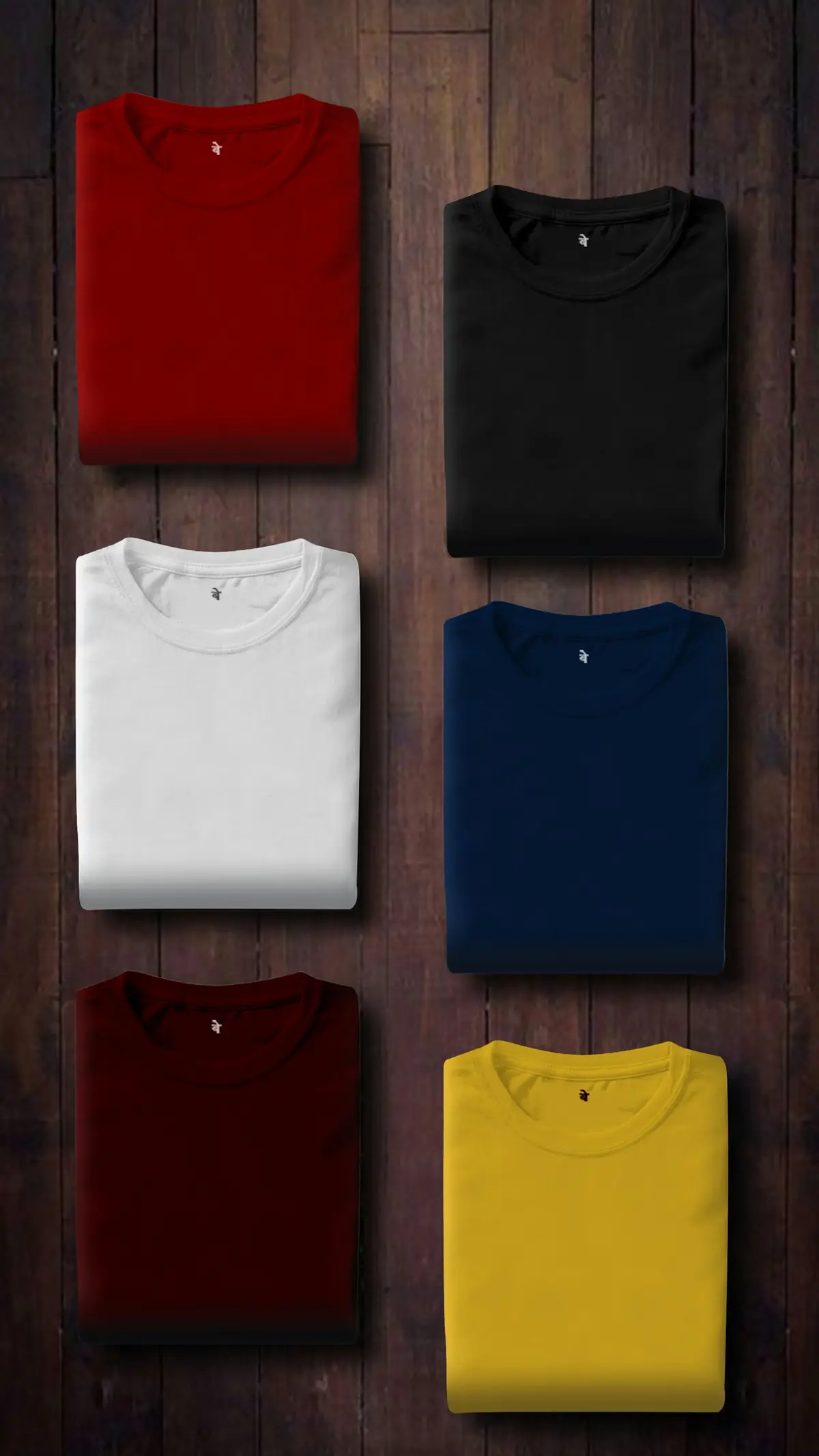 Everyday wear, washed and folded