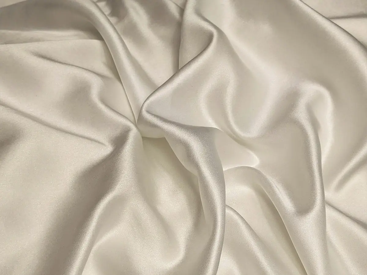 White silk in natural light